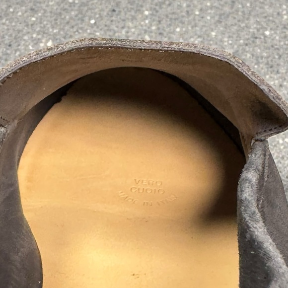 Loro Pianna Summer Walk Suede Loafers Navy 45 - Picture 12 of 12